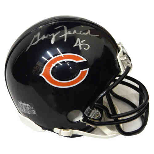 Gary Fencik Signed Chicago Bears Riddell Mini Helmet