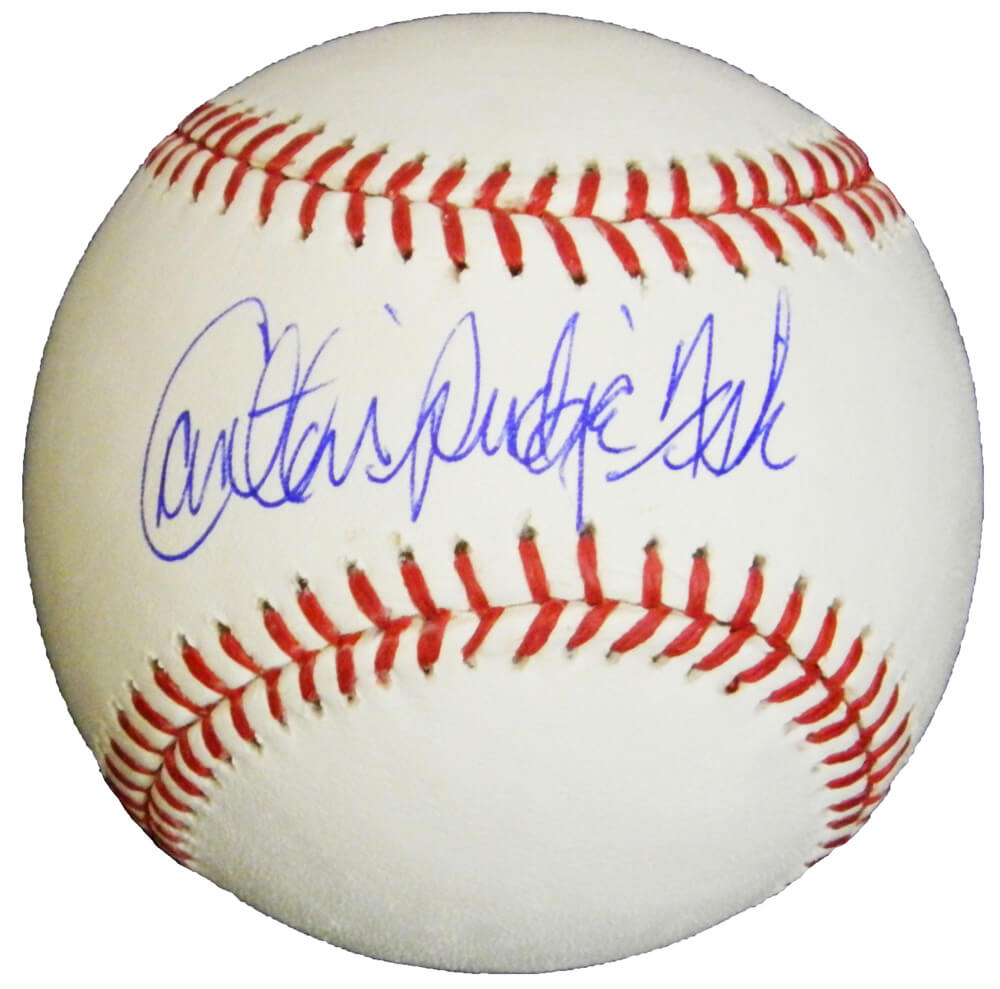 Carlton Fisk Autographed Signed Rawlings MLB Baseball