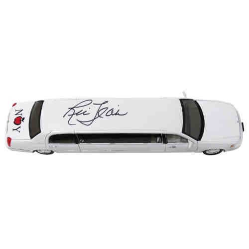 Ric Flair Signed White 1:28 Scale Lincoln Limousine