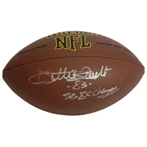 Willie Gault Signed Wilson Super Grip Full-Size Football w/SB XX Champs