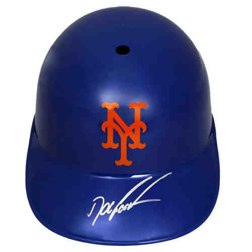 Dwight 'Doc' Gooden Signed New York Mets Replica Batting Helmet