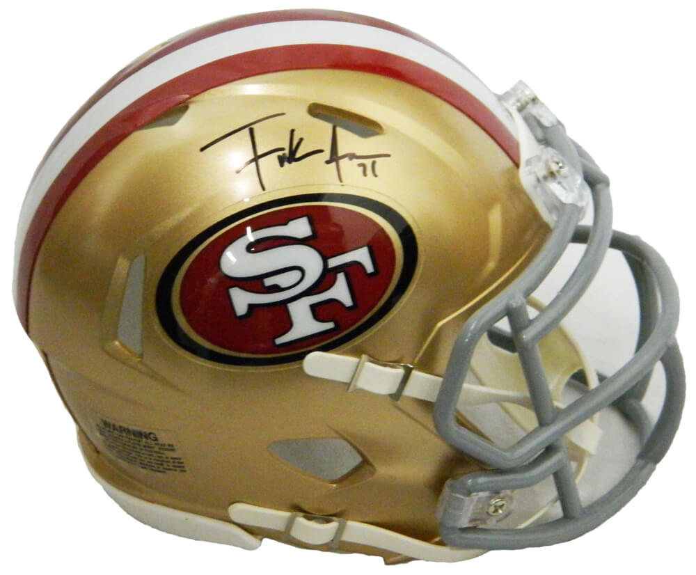 NFL San Francisco 49ers Frank Gore Sign Autograph Riddell Mini Helmet Speed  Flash - Sinbad Sports Store