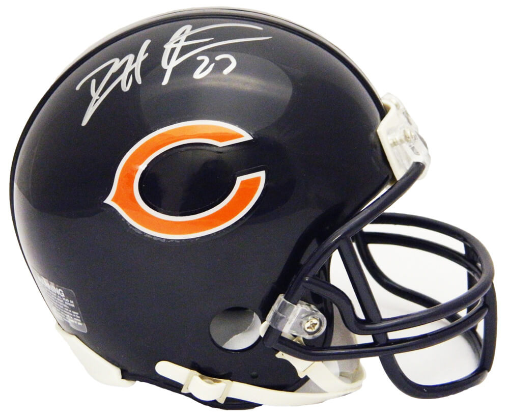 devin hester signed helmet