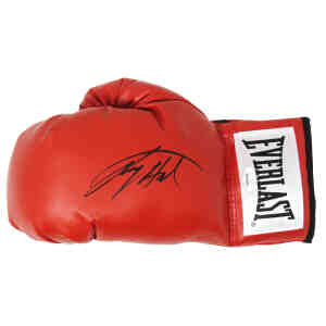 Larry Holmes Signed Everlast Red Boxing Glove (JSA)