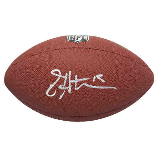 Jeff Hostetler Signed Wilson Limited Full Size NFL Football