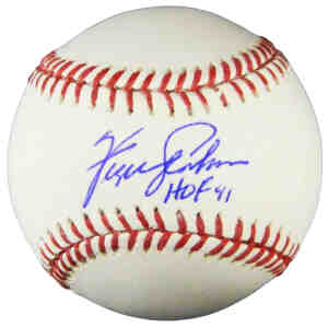 Fergie Jenkins Signed Official MLB Baseball w/HOF'91