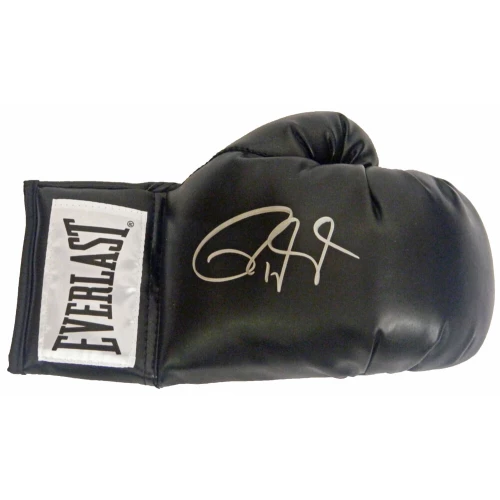 Roy Jones Jr Signed Everlast Black Boxing Glove
