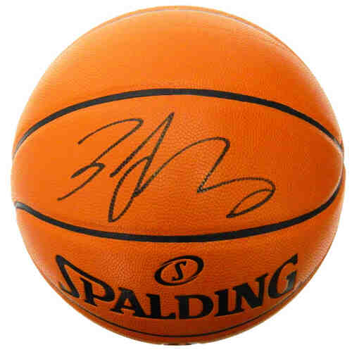 Zach LaVine Signed Spalding Game Series Replica NBA Basketball