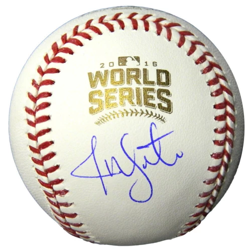 Jon Lester Signed Rawlings Official 2016 World Series Baseball
