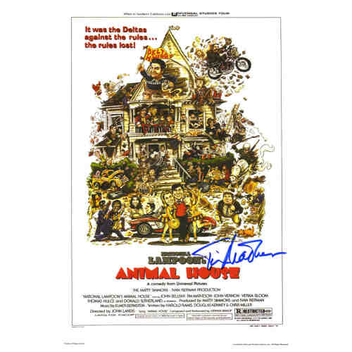 Tim Matheson Signed Animal House 11x17 Movie Poster