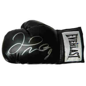 Floyd Mayweather Jr. Signed Everlast Black Boxing Glove (Beckett Holo)