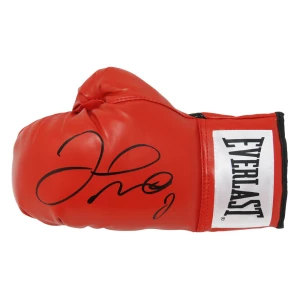 Floyd Mayweather Jr. Signed Everlast Red Boxing Glove
