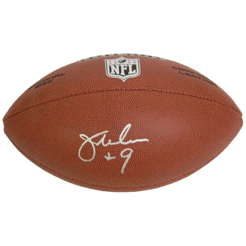 Jim McMahon Signed Wilson NFL Full-Size Football