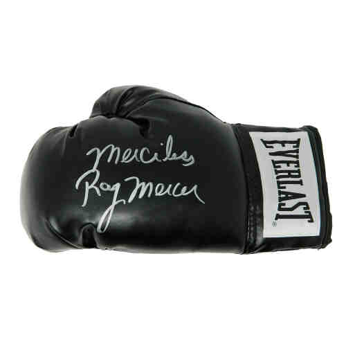 Ray Mercer Signed Everlast Black Boxing Glove w/Merciless