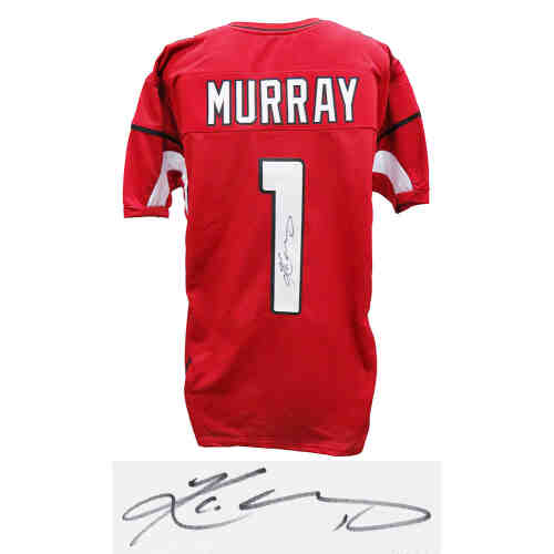 Kyler Murray Signed Red Custom Football Jersey