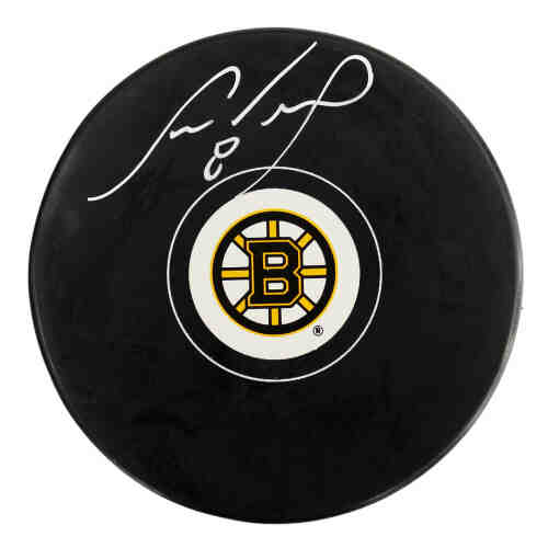 Cam Neely Signed Boston Bruins Logo Hockey Puck