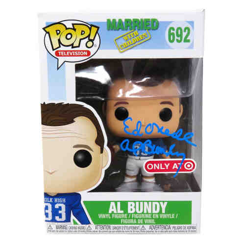 Ed O'Neill Signed Married With Children Al Bundy Funko Pop Doll #692 w/Al Bundy