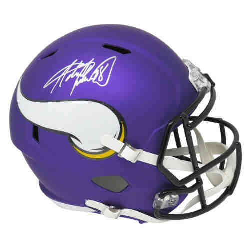 Adrian Peterson Signed Minnesota Vikings Riddell Authentic NFL Helmet –  SPORTSCRACK