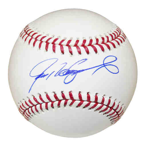 Ivan Rodriguez Signed Rawlings MLB Baseball