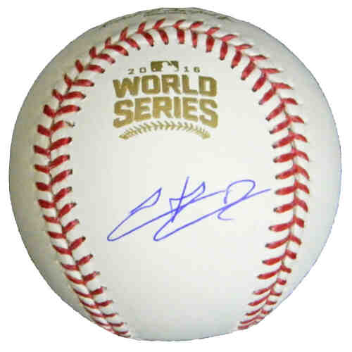 Hector Rondon Signed Rawlings Official 2016 World Series MLB Baseball