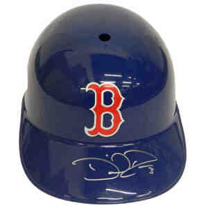 David Ross Signed Boston Red Sox Replica Batting Helmet