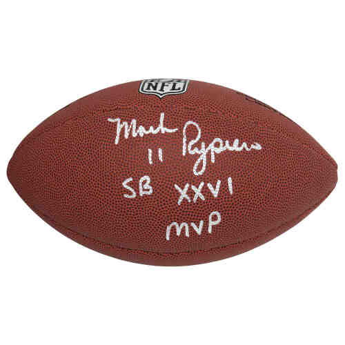 Mark Rypien Signed Wilson Limited Full Size NFL Football w/SB XXVI MVP