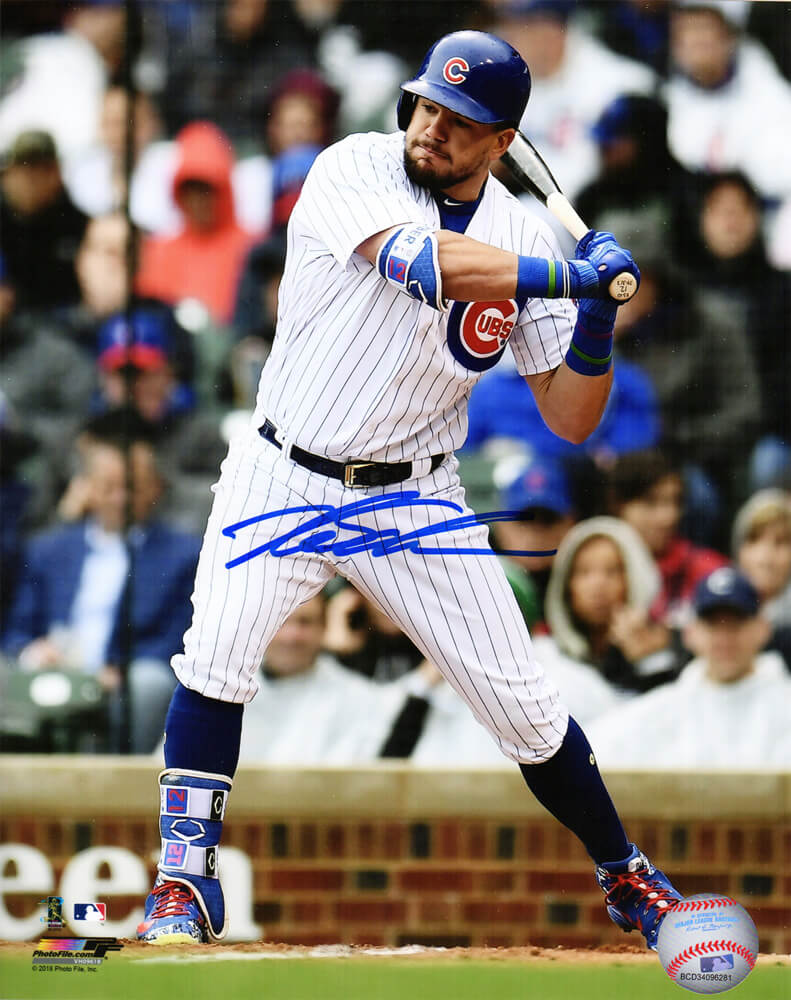 Kyle Schwarber Chicago Cubs Autographed 8'' x 10'' Batting Stance Photograph