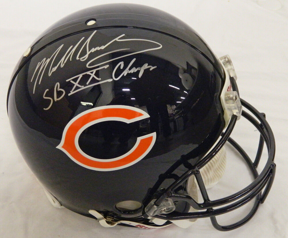 Mike Singletary Signed Chicago Bears Proline Helmet w/SB XX Champs