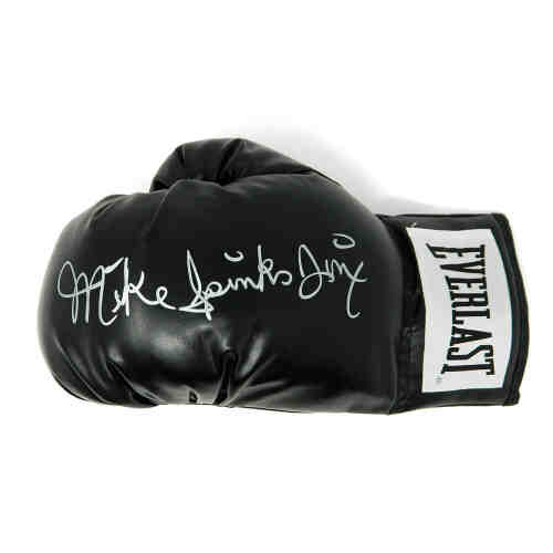 Michael (Mike) Spinks Signed Everlast Black Boxing Glove w/Jinx