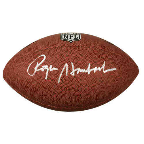 Roger Staubach Signed Wilson Limited Full Size NFL Football