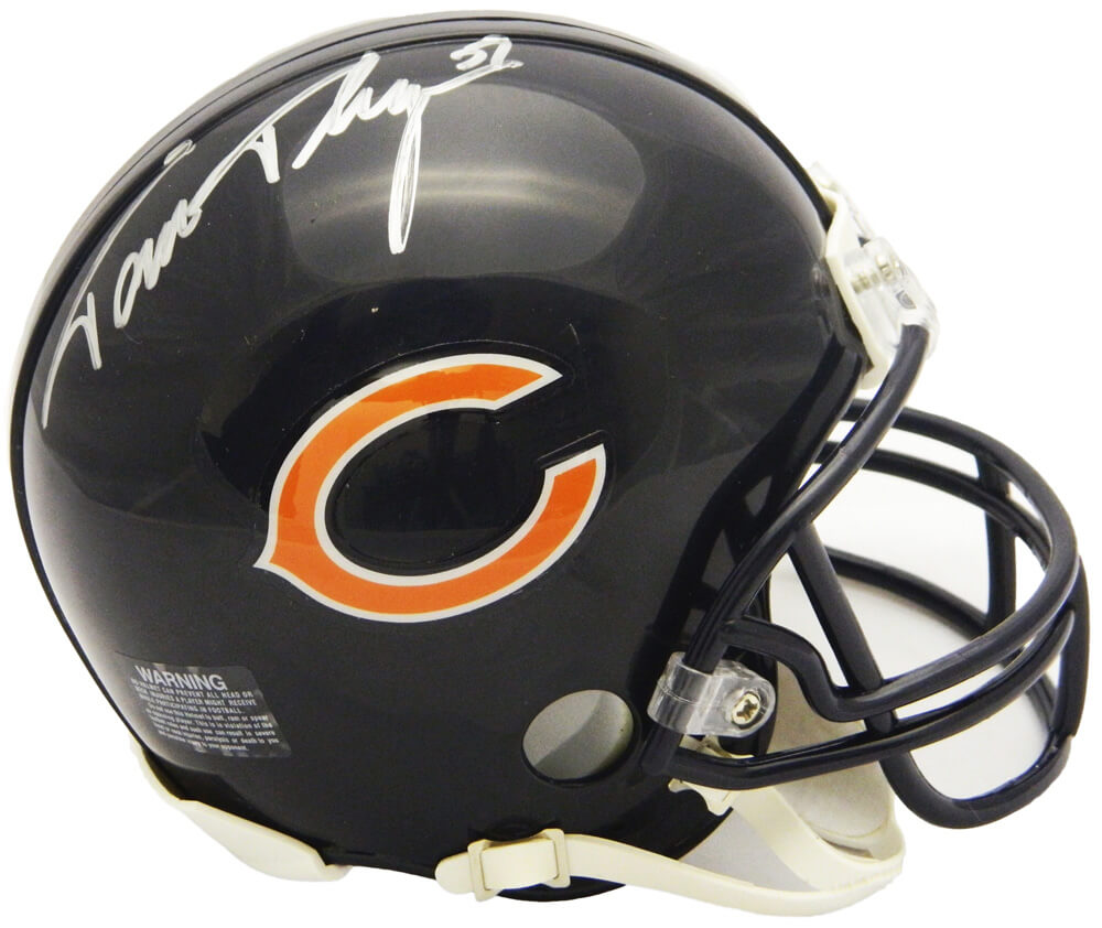 Tom Thayer Signed Chicago Bears Riddell Replica Mini Helmet – Schwartz ...