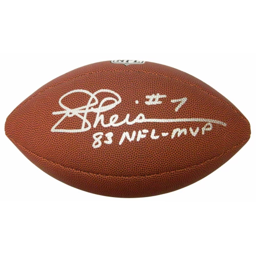 Joe Theismann Signed Wilson Limited Full Size NFL Football w/83 NFL MVP