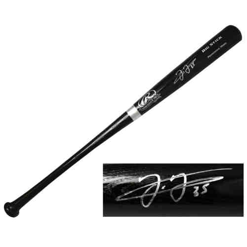 Frank Thomas Signed Rawlings Big Stick Black Baseball Bat