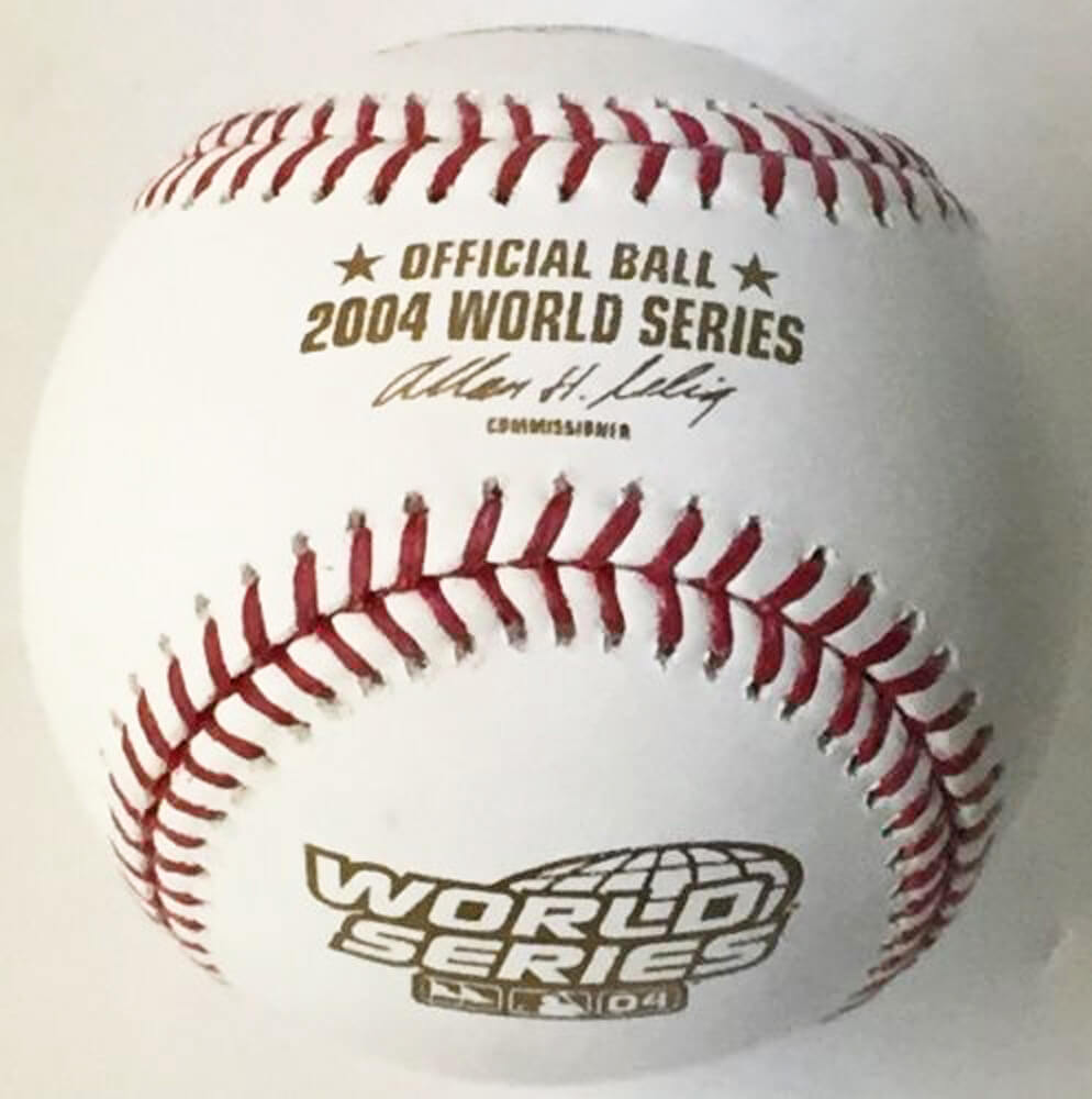 Rawlings Official 2004 World Series Baseball (Boston Red Sox vs St Louis Cardinals)