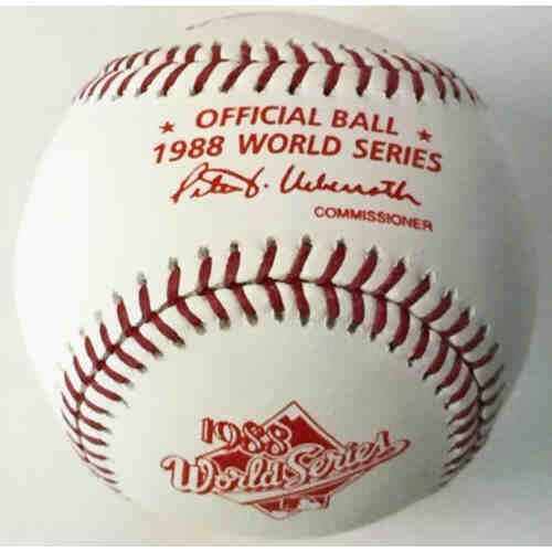 Rawlings Official 1988 World Series Baseball (Los Angeles Dodgers vs Oakland A's)