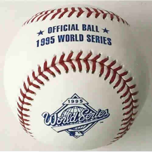 Rawlings Official 1995 World Series Baseball (Atlanta Braves vs Cleveland Indians)