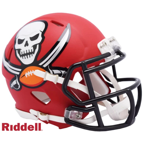 Tampa Bay Buccaneers AMP Alternate Series Riddell Speed Mini Football Helmet