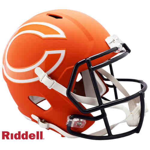 Chicago Bears AMP Alternate Series Riddell Speed Full Size Replica Football Helmet