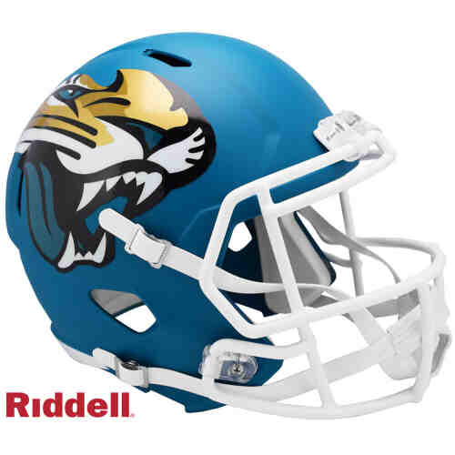 Jacksonville Jaguars AMP Alternate Series Riddell Speed Full Size Replica Football Helmet