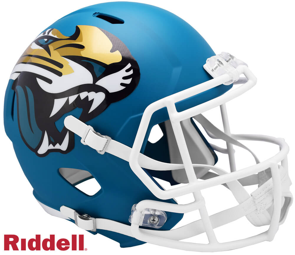 Jacksonville Jaguars AMP Alternate Series Riddell Speed Full Size ...