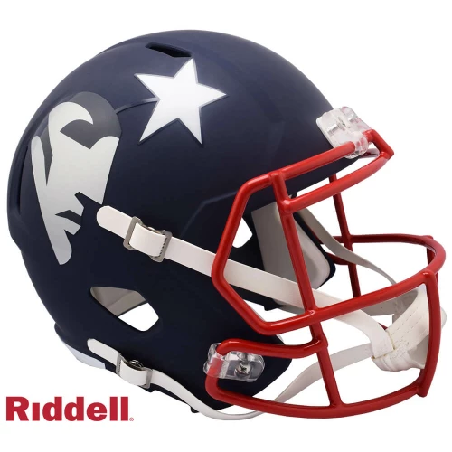 New England Patriots AMP Alternate Series Riddell Speed Full Size Replica Football Helmet