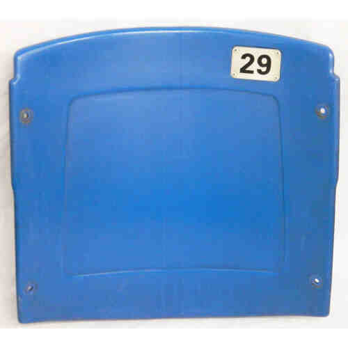 Silverdome Dark Blue Actual Stadium Seat Back - Home Of Detroit Lions / Pistons