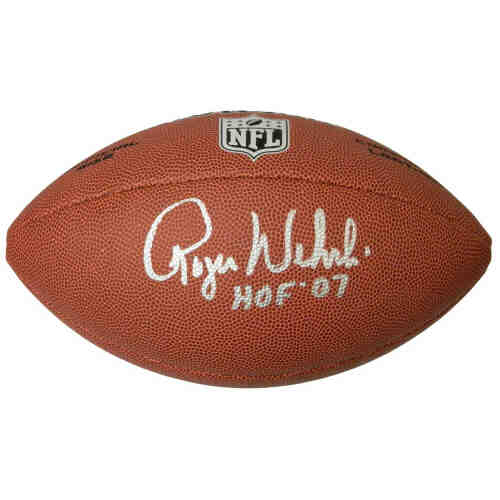 Roger Wehrli Signed Wilson Limited Full Size NFL Football w/HOF'07