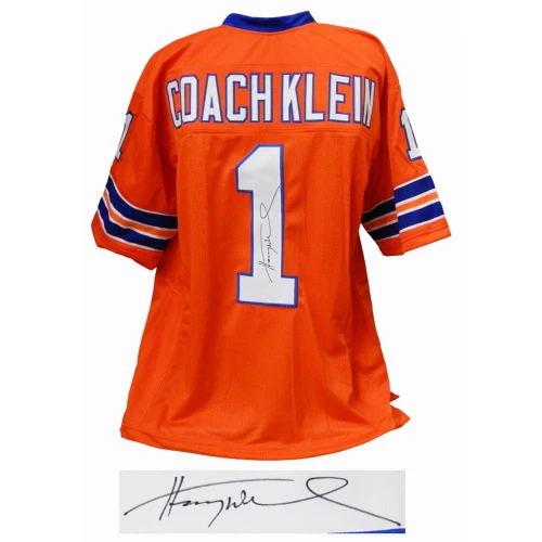 Henry Winkler Signed Coach Klein Orange Custom Football Jersey