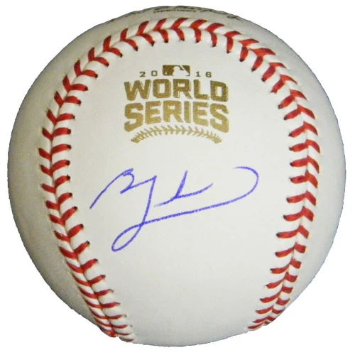 Ben Zobrist Signed Rawlings Official 2016 World Series MLB Baseball