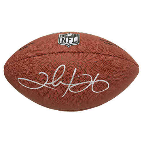 Clinton Portis Signed Wilson Limited Full Size NFL Football