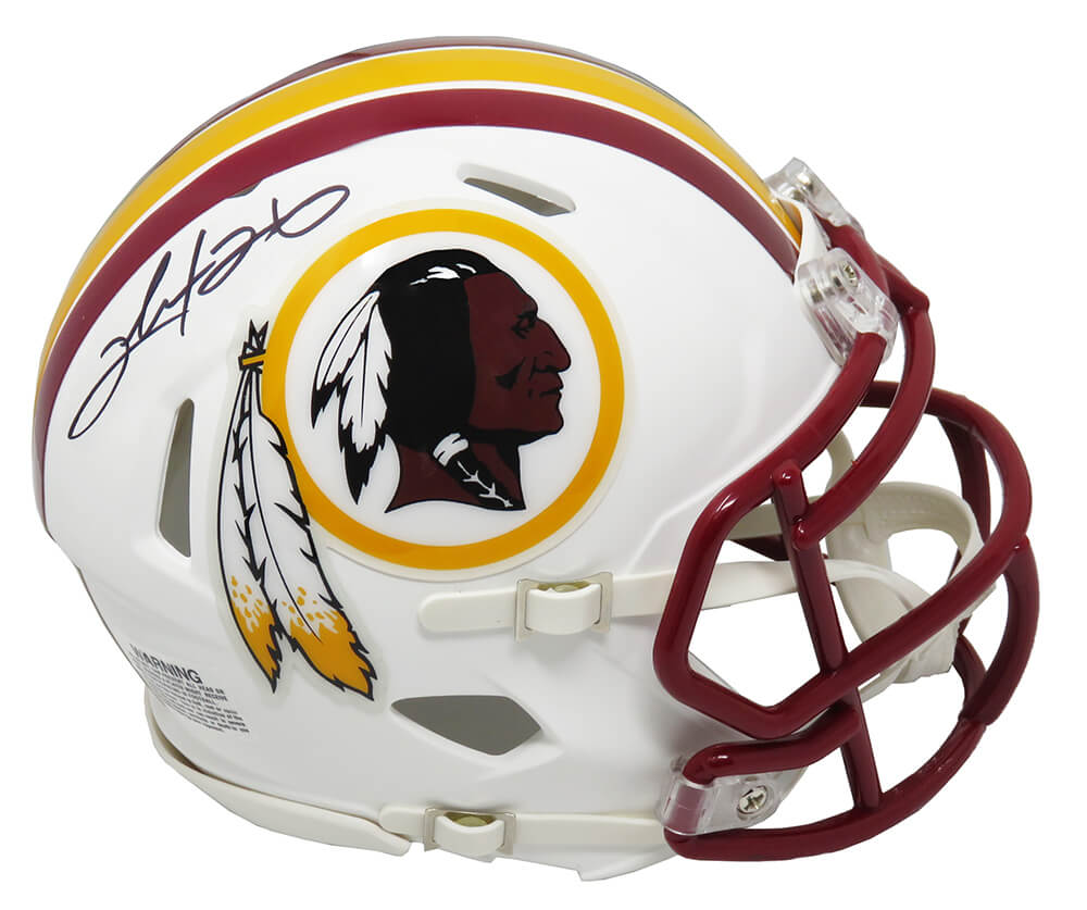 clinton portis signed helmet