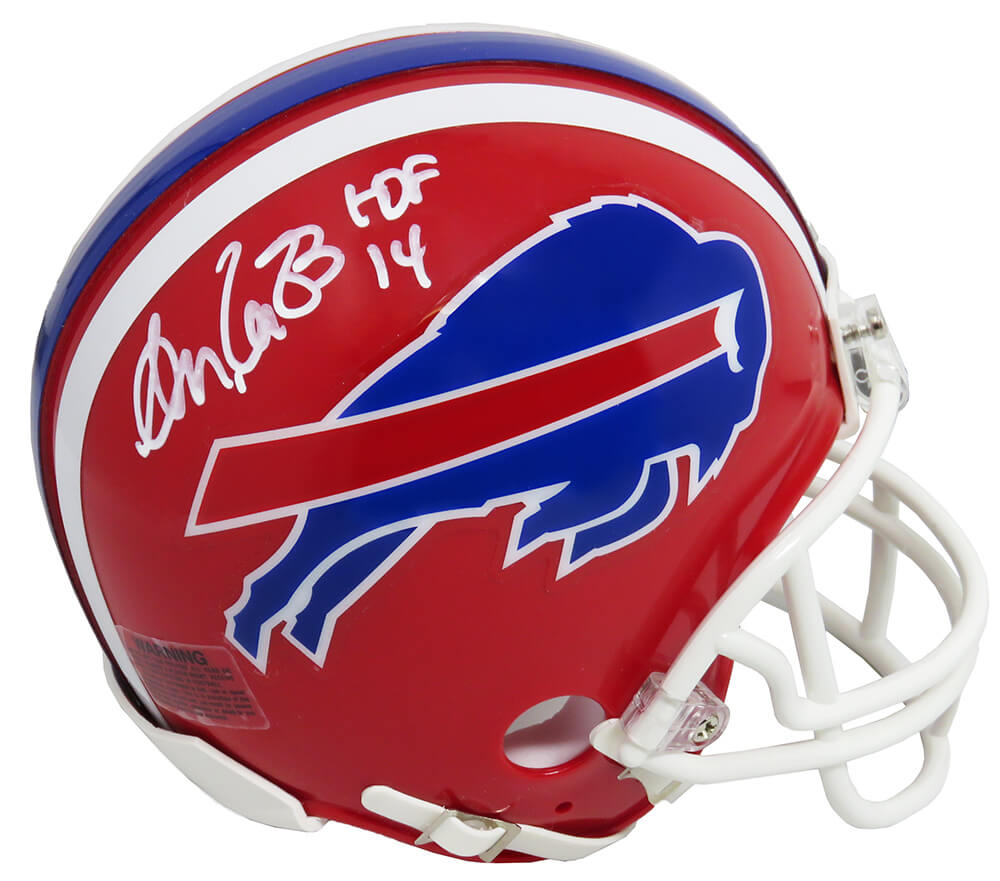 andre reed signed mini helmet