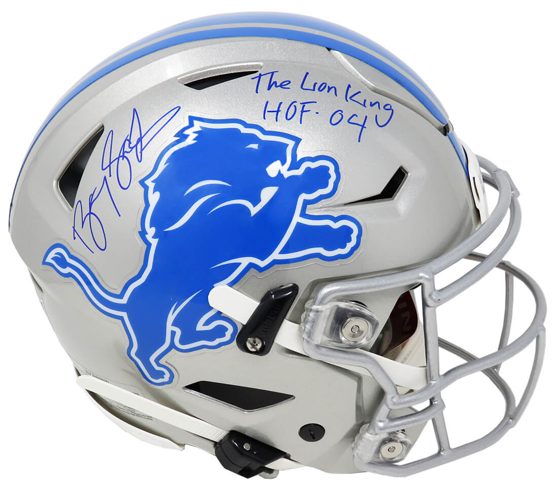 Detroit Lions Riddell Revolution Speed Flex Authentic Football Helmet