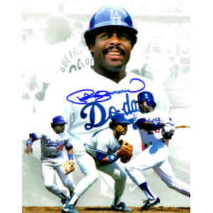 Pedro Guerrero Signed Los Angeles Dodgers 1981 Topps Baseball Card #651  (Beckett Encapsulated)